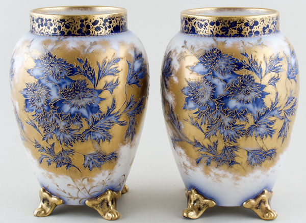 Vases pair of c1900